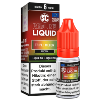 SC - Red Line Nikotin - Triple Melon 6 mg/ml 500er Packung