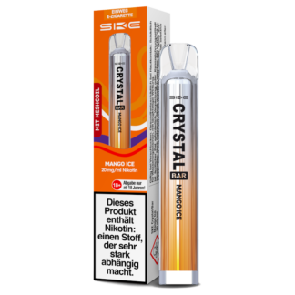 SKE - Crystal Bar Einweg E-Zigarette - Mango Ice 20 mg/ml