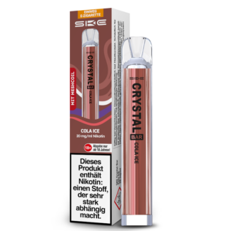 SKE - Crystal Bar Einweg E-Zigarette - Cola Ice 20 mg/ml