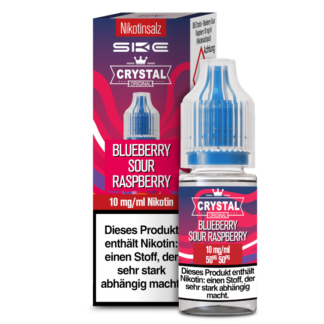 SKE - Crystal - Blueberry Sour Raspberry - Nikotinsalz Liquid 10 mg/ml