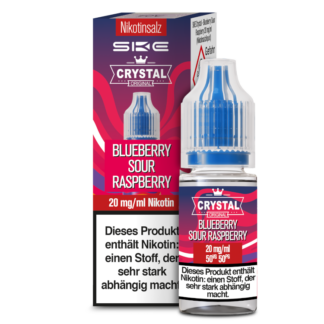 SKE - Crystal - Blueberry Sour Raspberry - Nikotinsalz Liquid 20 mg/ml 10er Packung