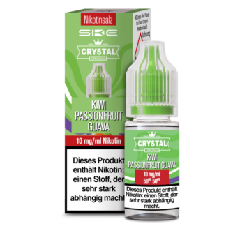 SKE - Crystal - Kiwi Passionfruit Guava - Nikotinsalz Liquid 10 mg/ml