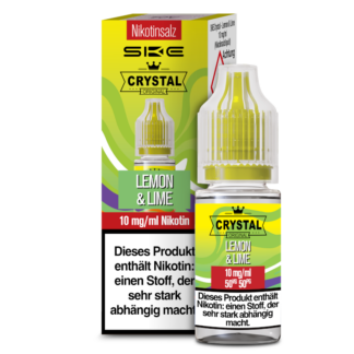 SKE - Crystal - Lemon & Lime - Nikotinsalz Liquid 10 mg/ml