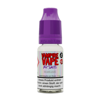 Vampire Vape - Black Jack - Nikotinsalz Liquid 10 mg/ml 10er Packung