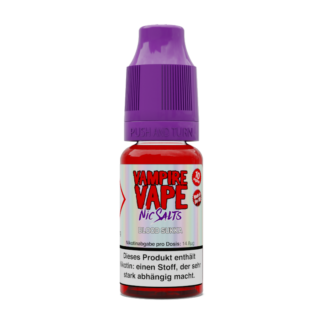 Vampire Vape - Blood Sukka - Nikotinsalz Liquid 20 mg/ml 10er Packung