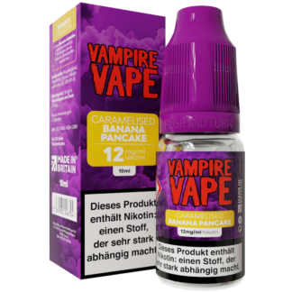 Vampire Vape - Dessert Collection - Caramelised Banana Pancake E-Zigaretten Liquid 12 mg/ml