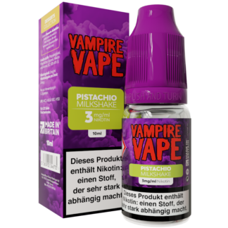 Vampire Vape - Dessert Collection - Pistachio Milkshake E-Zigaretten Liquid 3 mg/ml 10er Packung