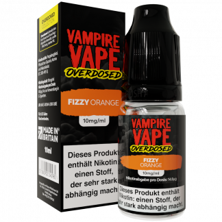 Vampire Vape - Overdosed - Fizzy Orange - Nikotinsalz Liquid 10 mg/ml