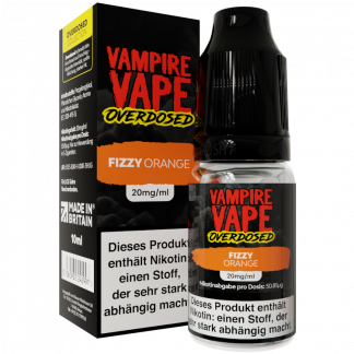 Vampire Vape - Overdosed - Fizzy Orange - Nikotinsalz Liquid 20 mg/ml 10er Packung